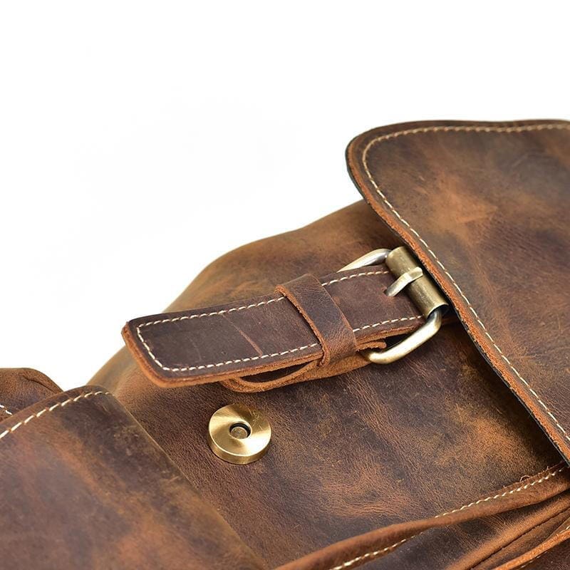 The Hagen Backpack Vintage Leather Backpack