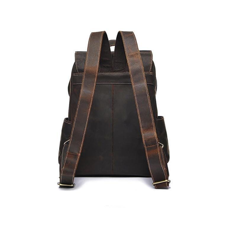 The Helka Backpack Genuine Vintage Leather Backpack 4