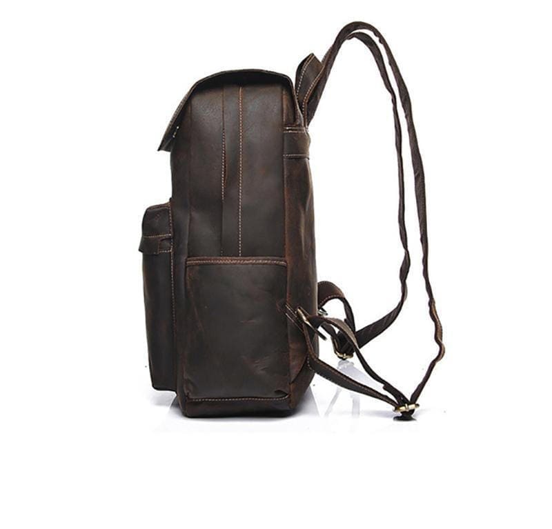 The Helka Backpack Genuine Vintage Leather Backpack 7