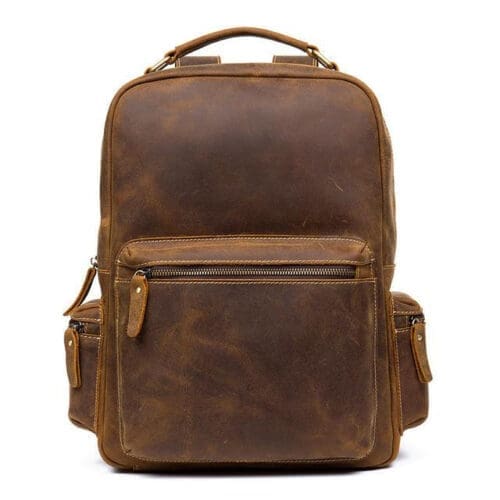 Genuine Leather Backpack