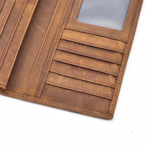 The Pathfinder Bifold Wallet Genuine Leather Pocket Book 5