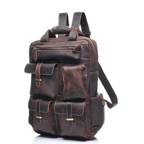 The Shelby Backpack Handmade Genuine Leather Backpack 2
