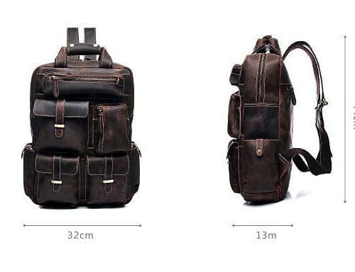 The Shelby Backpack Handmade Genuine Leather Backpack 4