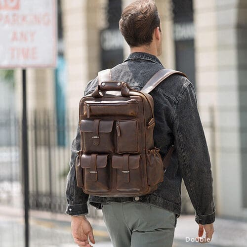 The Shelby Backpack Handmade Genuine Leather Backpack 8