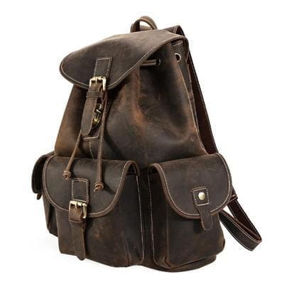 The Thorsen Backpack Small Handmade Genuine Leather Backpack 20