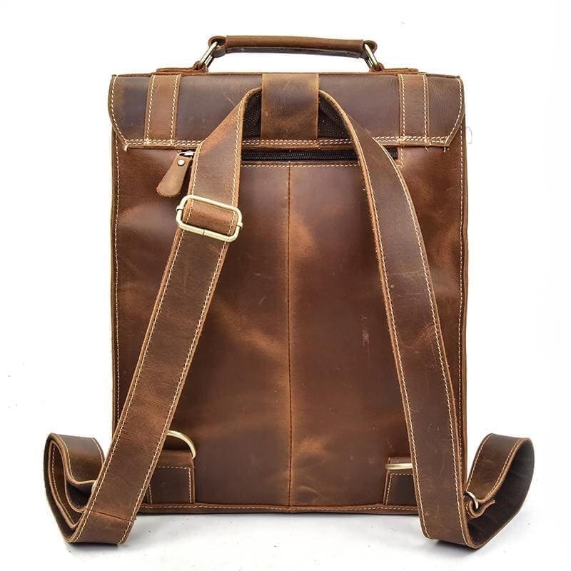 The Vali Backpack Handmade Vintage Leather 6
