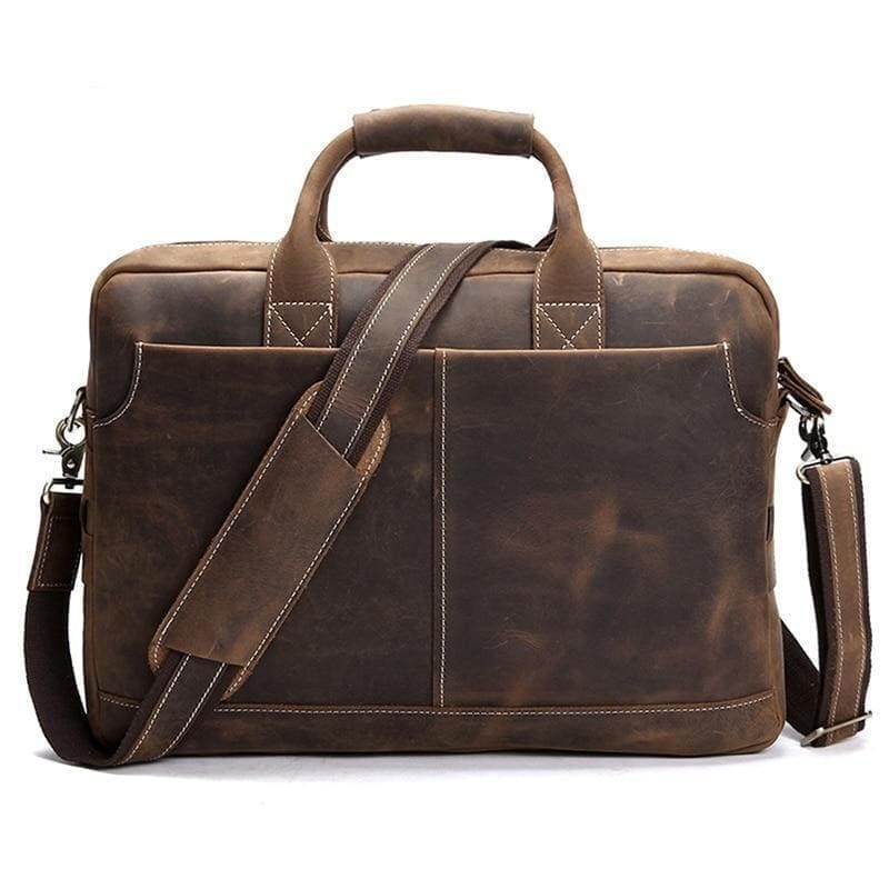 Leather Messenger Bag