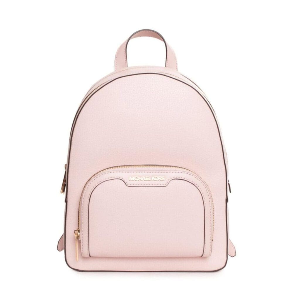 Michael Kors Leather Backpack in Pink