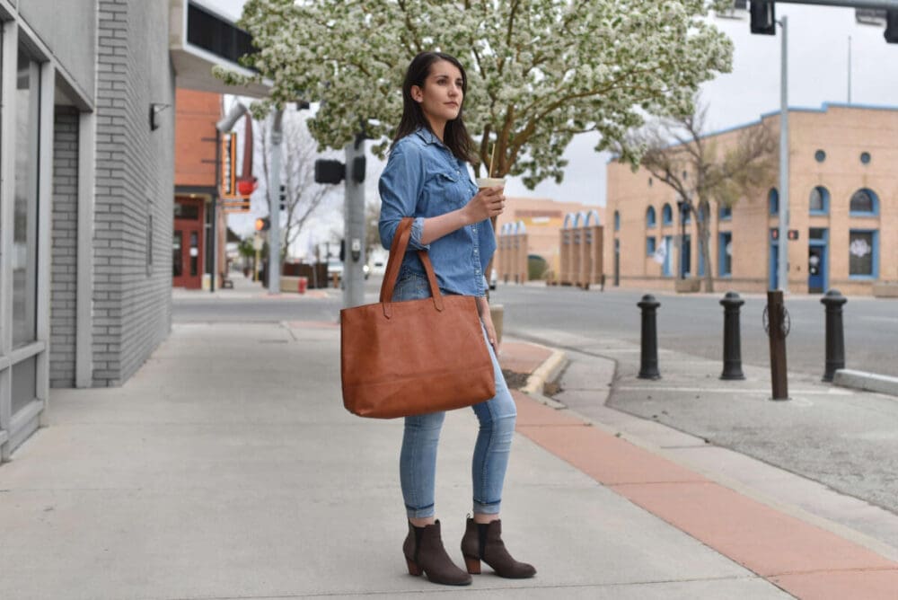 Kiko Classic Shopping Bag Leather 4