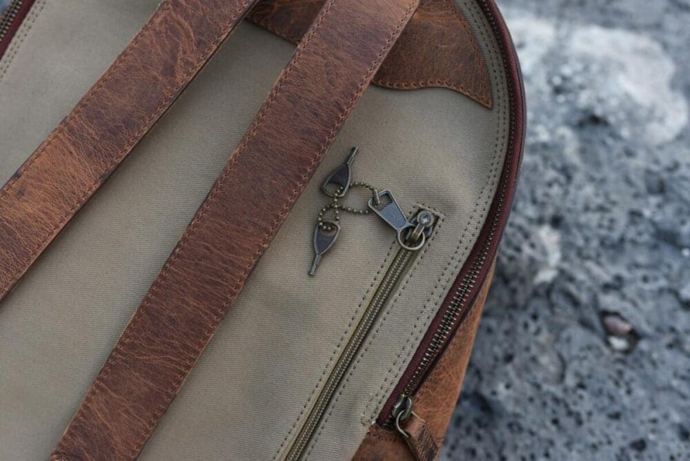 Kiko Executive Backpack Lockable Zipper 2
