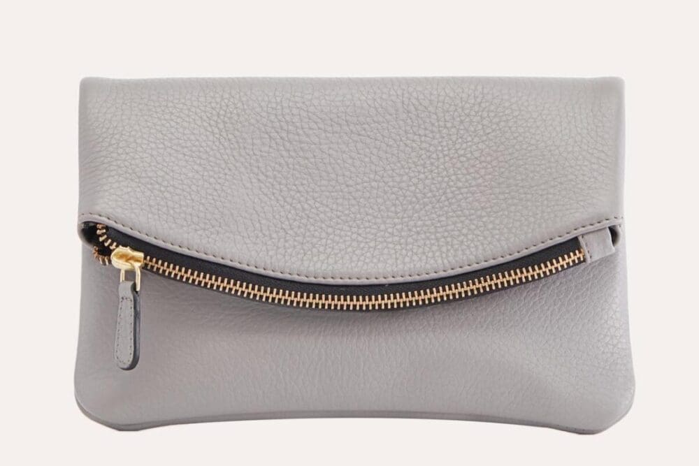 Kiko Flap Leather Clutch 2