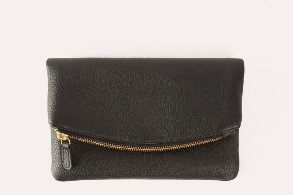 Kiko Flap Leather Clutch 3