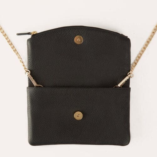 Kiko Flap Leather Clutch 5