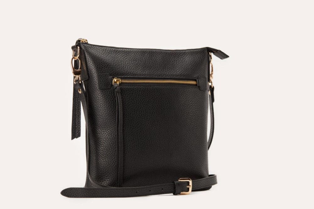 Kiko Pebble Crossbody Bag Leather 6