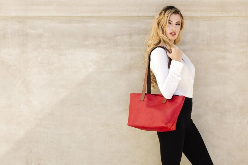 Kiko Perfect Red Shopping Bag 3