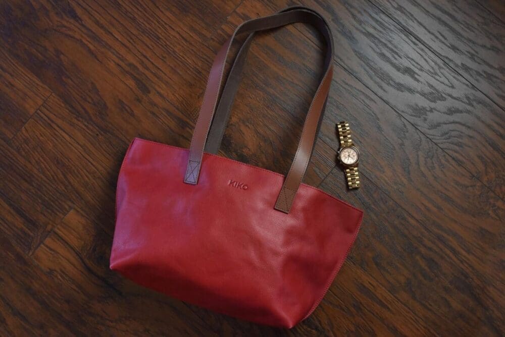 Kiko Perfect Red Shopping Bag 4