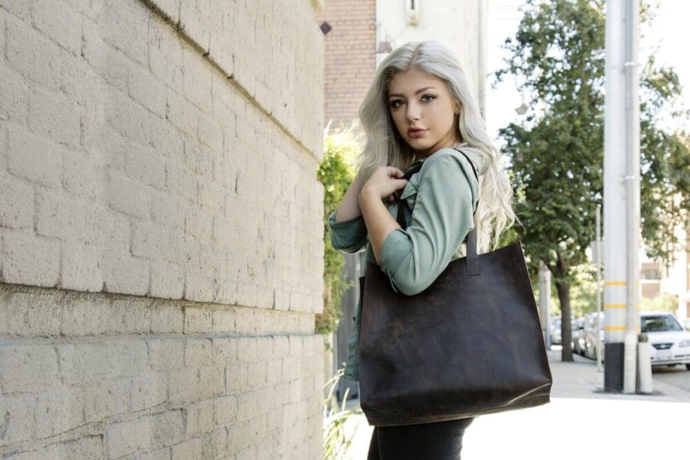 Kiko Raw Edge Shopping Bag Awesome