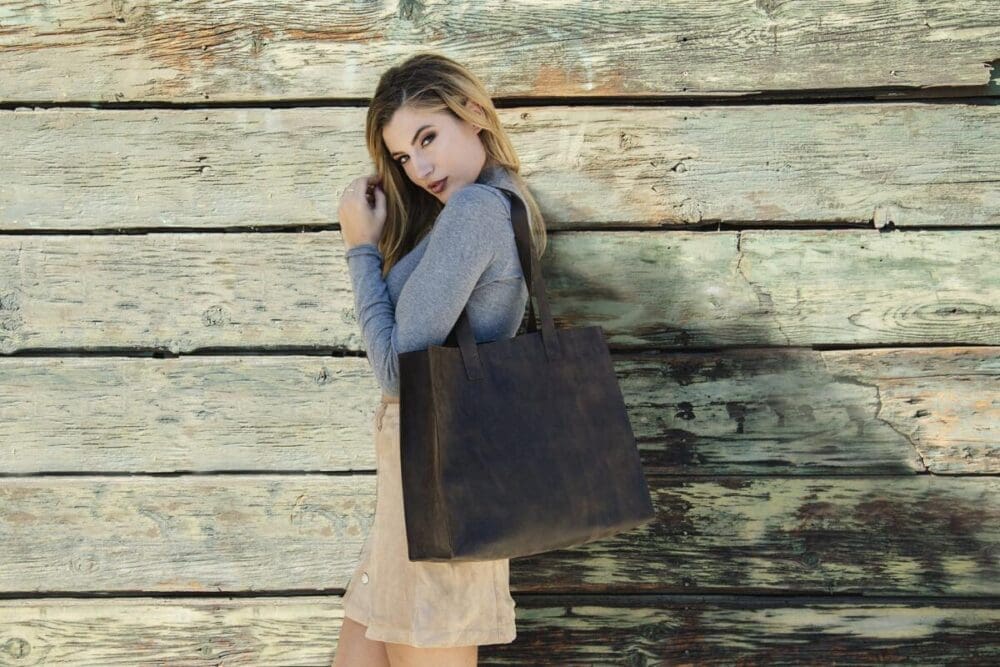 Kiko Raw Edge Shopping Bag Awesome 3