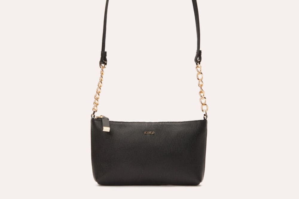 Kiko Two Chain Crossbody Saffiano Leather 5