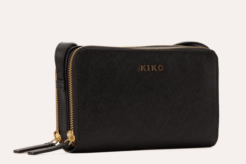 Kiko Zip Around Crossbody Pebbled Leather 5