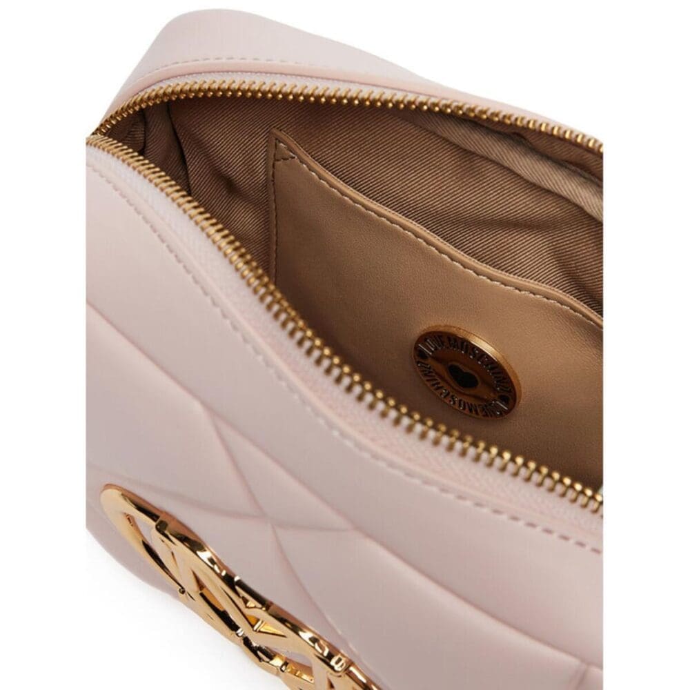 Love Moschino Beautiful Cream Crossbody Bag