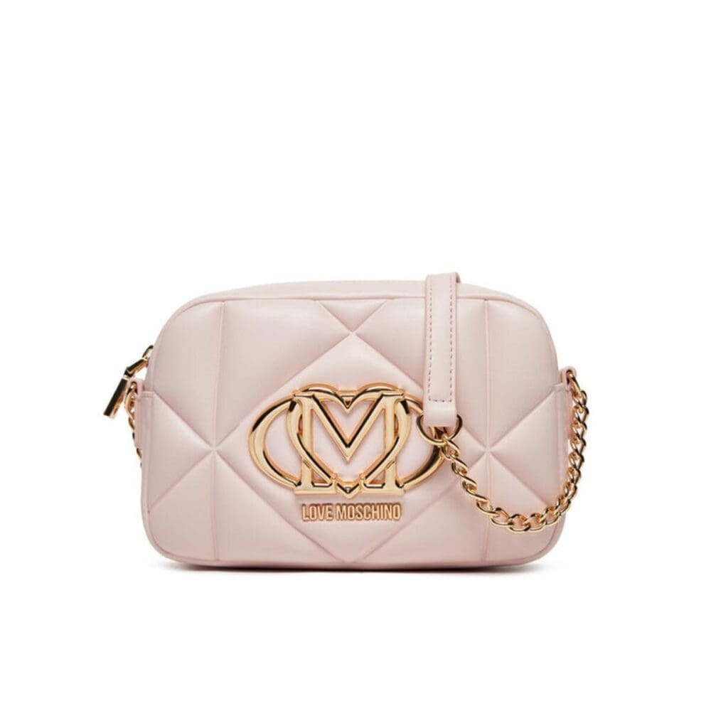 Love Moschino Beautiful Cream Crossbody Bag 3