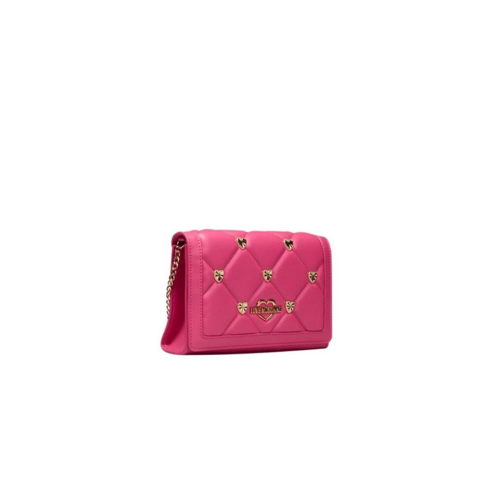 Love Moschino Fuchsia Crossbody Bag 4