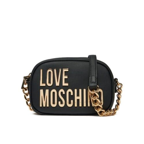 Gold Logo Crossbody Bag