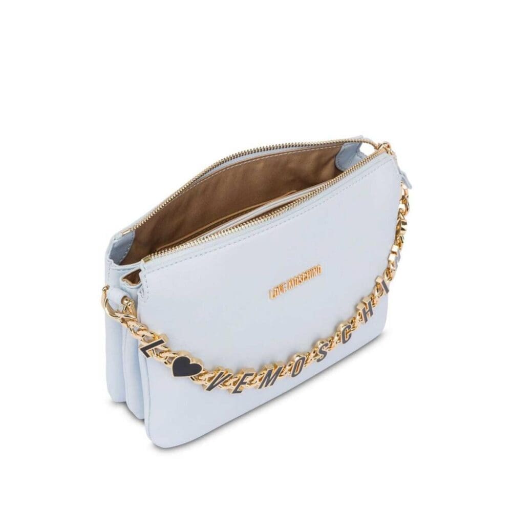 Love Moschino Light Blue Crossbody Bag