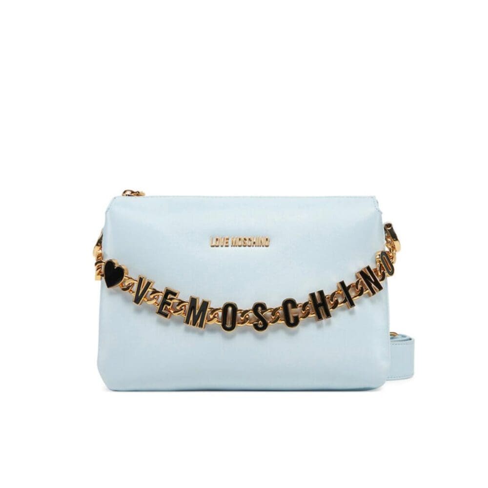Love Moschino Light Blue Crossbody Bag 3