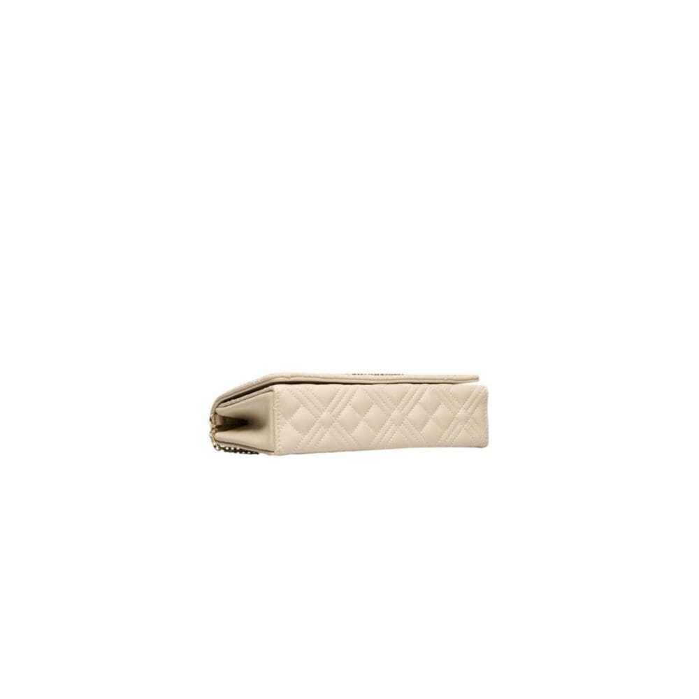 Love Moschino Minimalist Beige Crossbody Bag 3