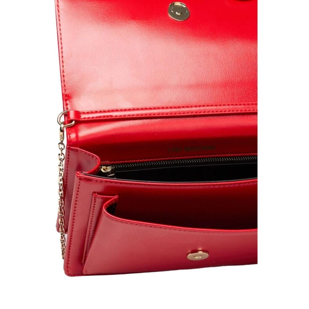 Love Moschino Red Crossbody With Flap 4