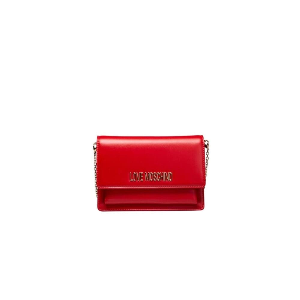 Love Moschino Red Crossbody With Flap 5