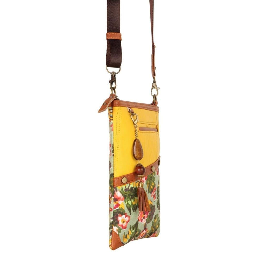 Vaan Brisk Crossbody Bag Cellphone Pocket Summer Jungle 3