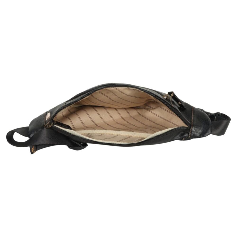 Vaan Fanny Pack With Front Pocket In Black 2