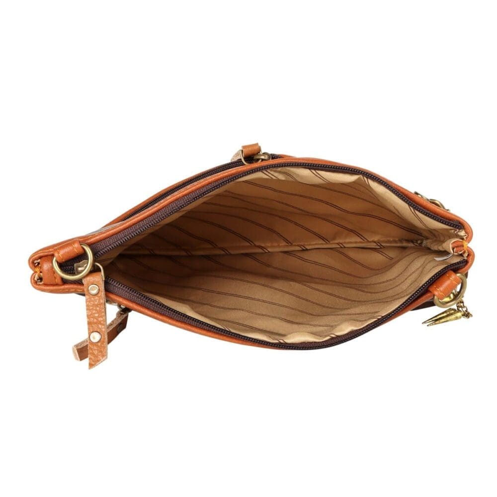 Vaan Grayson Wide Crossbody Bag Striped 6