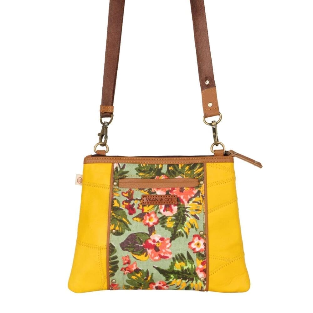 Vaan Noa Angled Crossbody Bag Summer Jungle 5