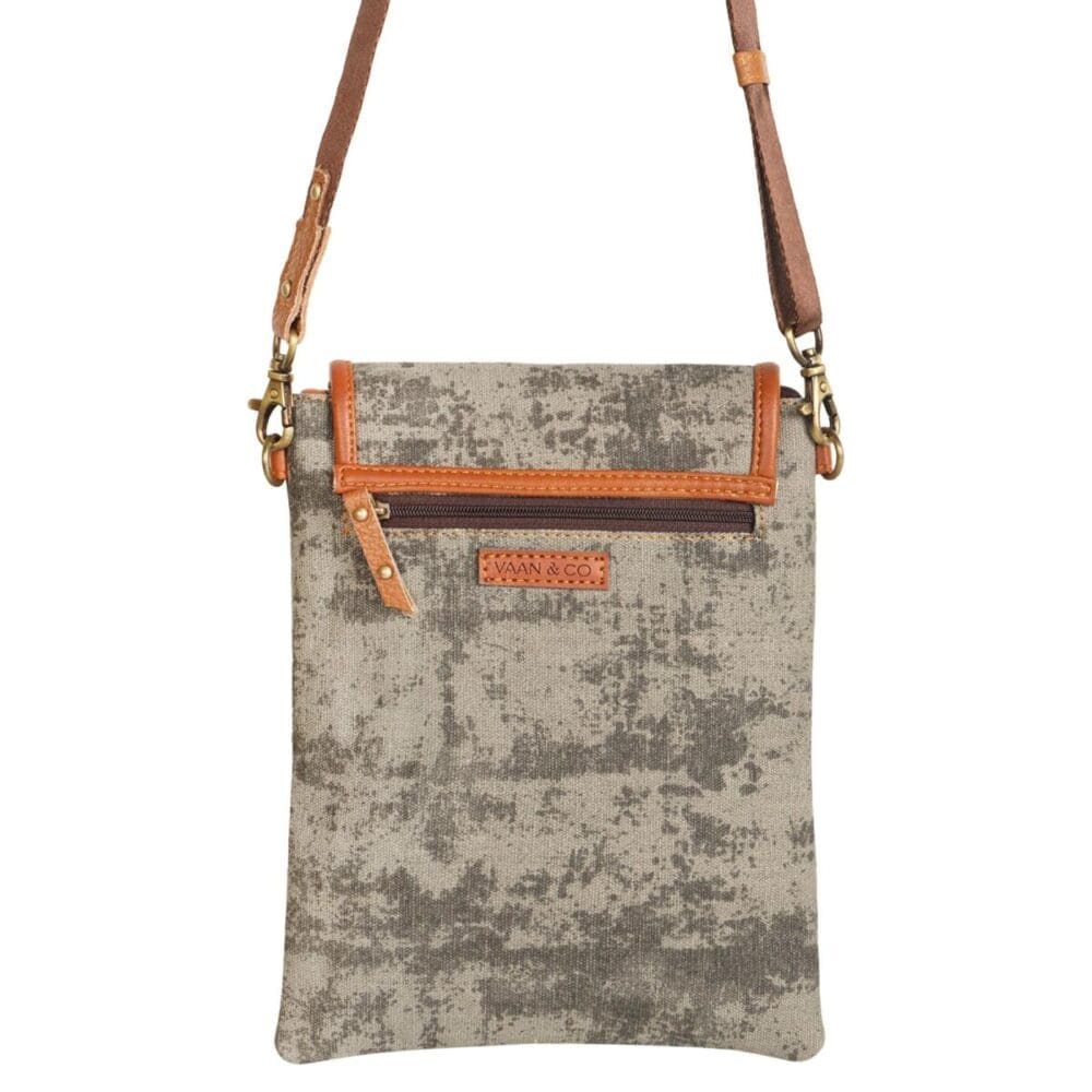 Vaan Noho Crossbody Bag Hidden Cc Holder Carbon Grey