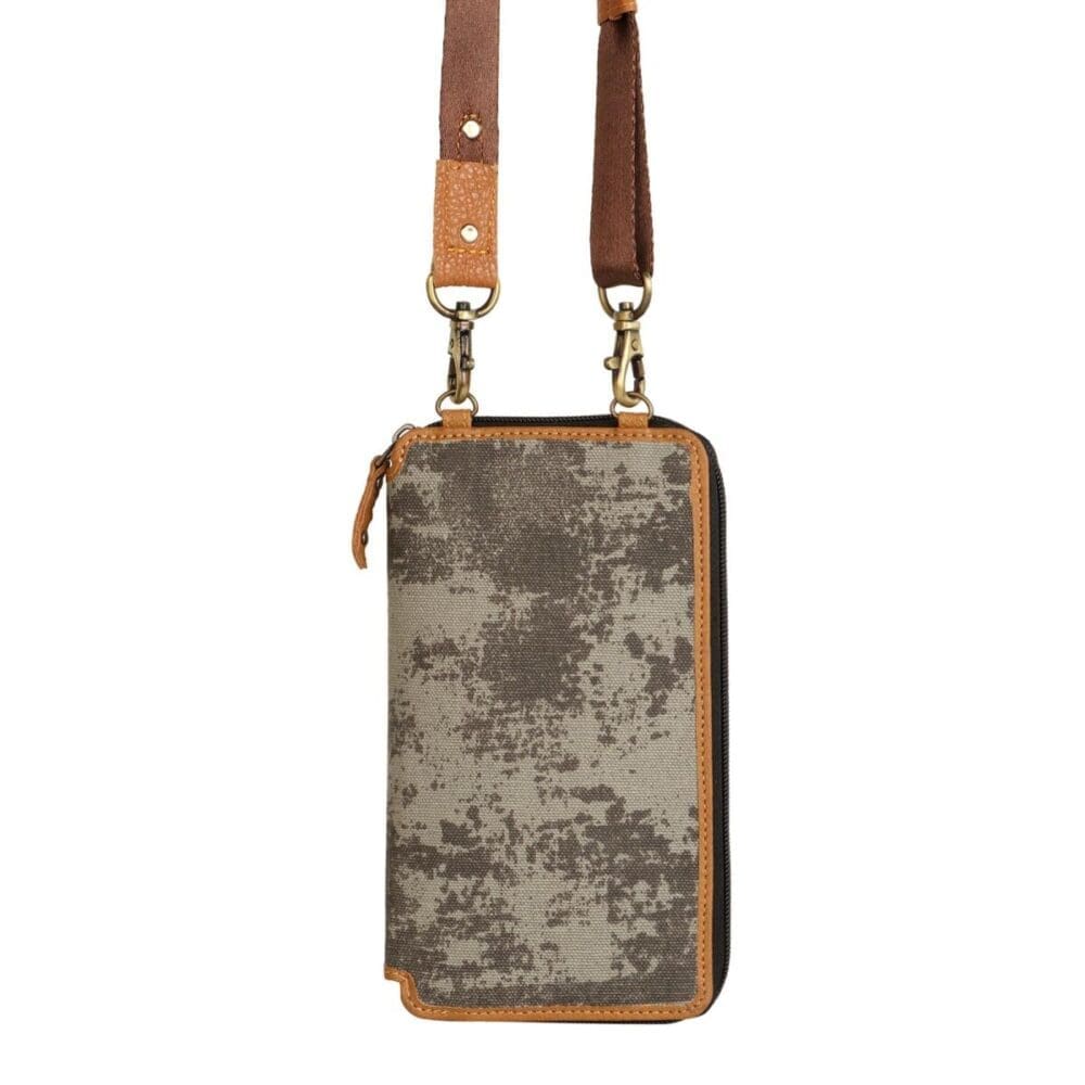 Vaan Prism Cellphone Crossbody Carbon Grey 3