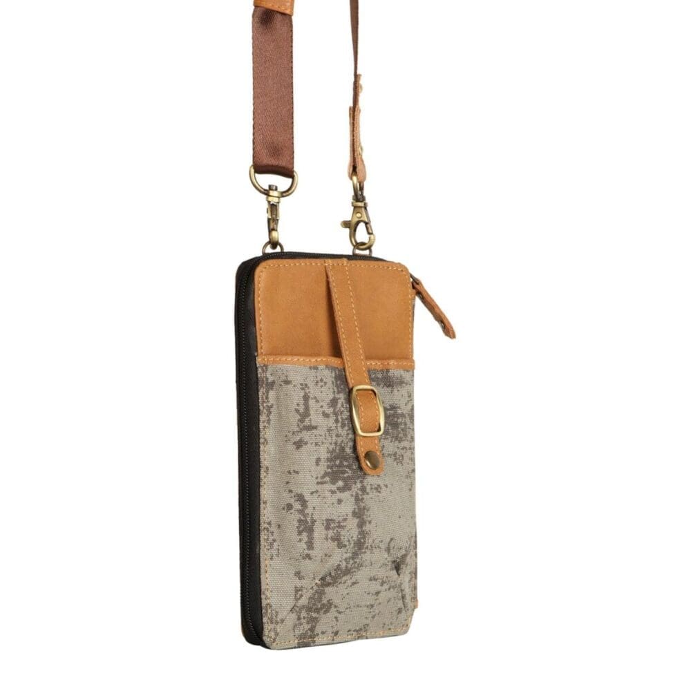 Vaan Prism Cellphone Crossbody Carbon Grey 4