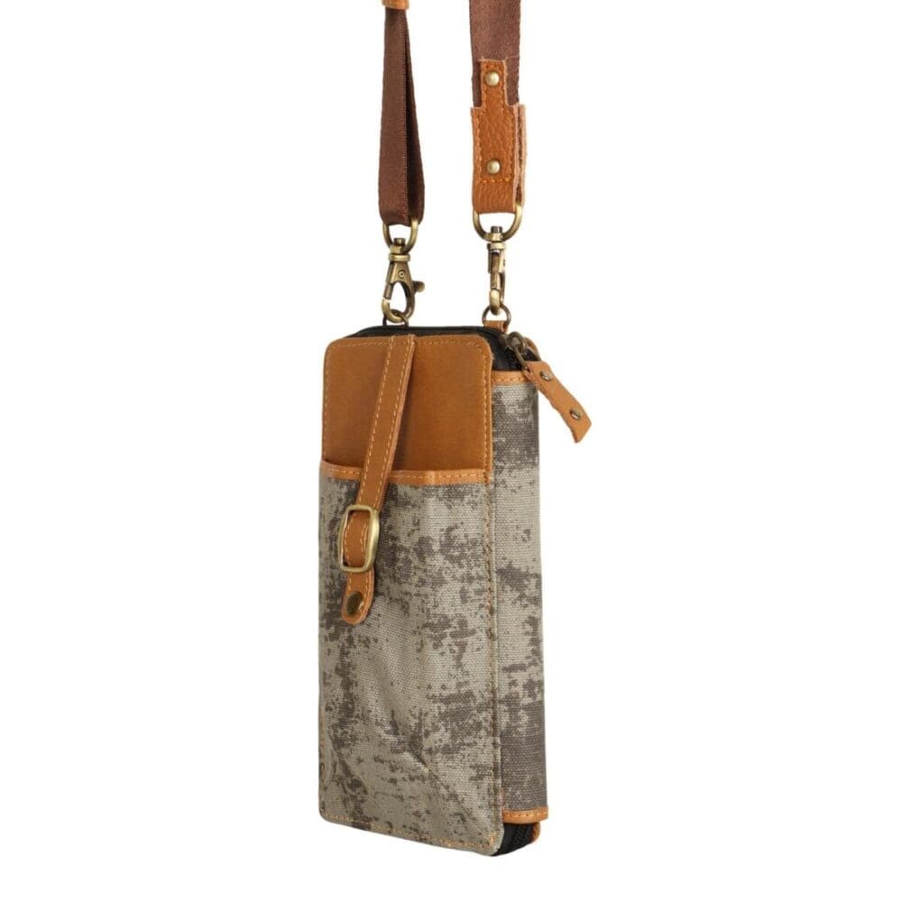 Vaan Prism Cellphone Crossbody Carbon Grey 5
