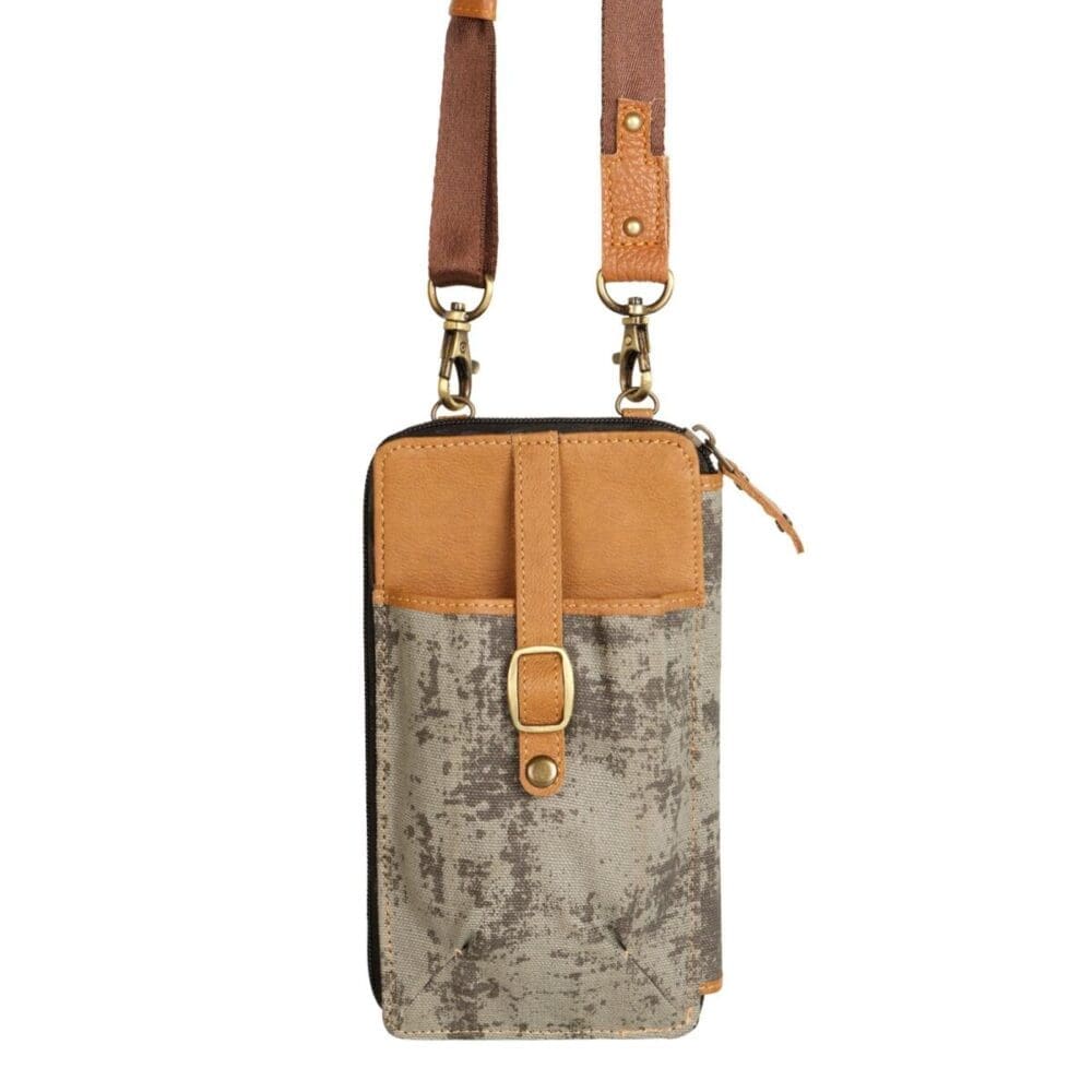 Vaan Prism Cellphone Crossbody Carbon Grey 6