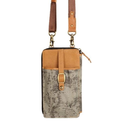 Vaan Prism Cellphone Crossbody Carbon Grey 6