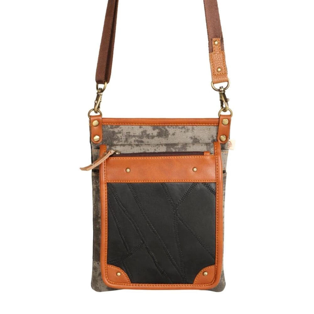 Vaan Tiah Crossbody Bag Hidden Cc Slots Carbon Grey 3