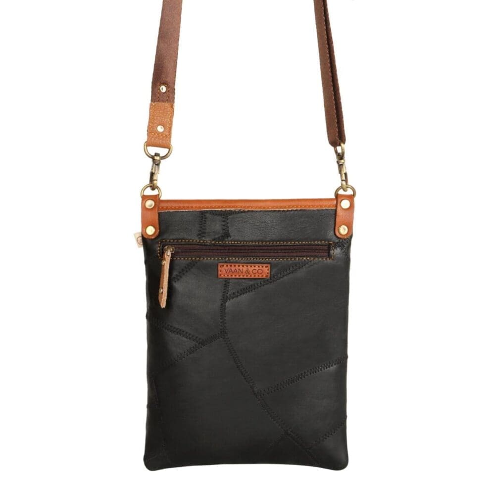 Vaan Tiah Crossbody Bag Hidden Cc Slots Carbon Grey 6
