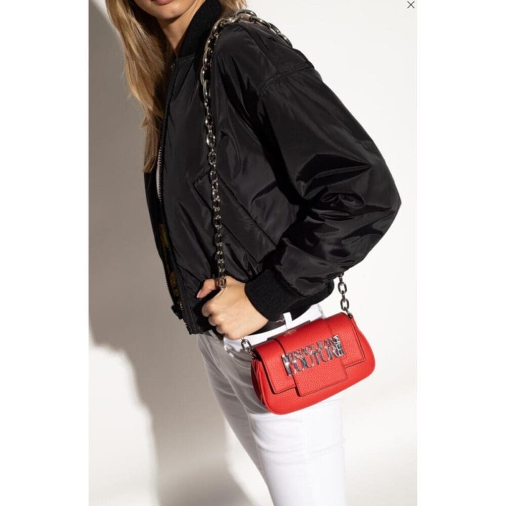 Versace Jeans Beautiful Red Crossbody Bag 5