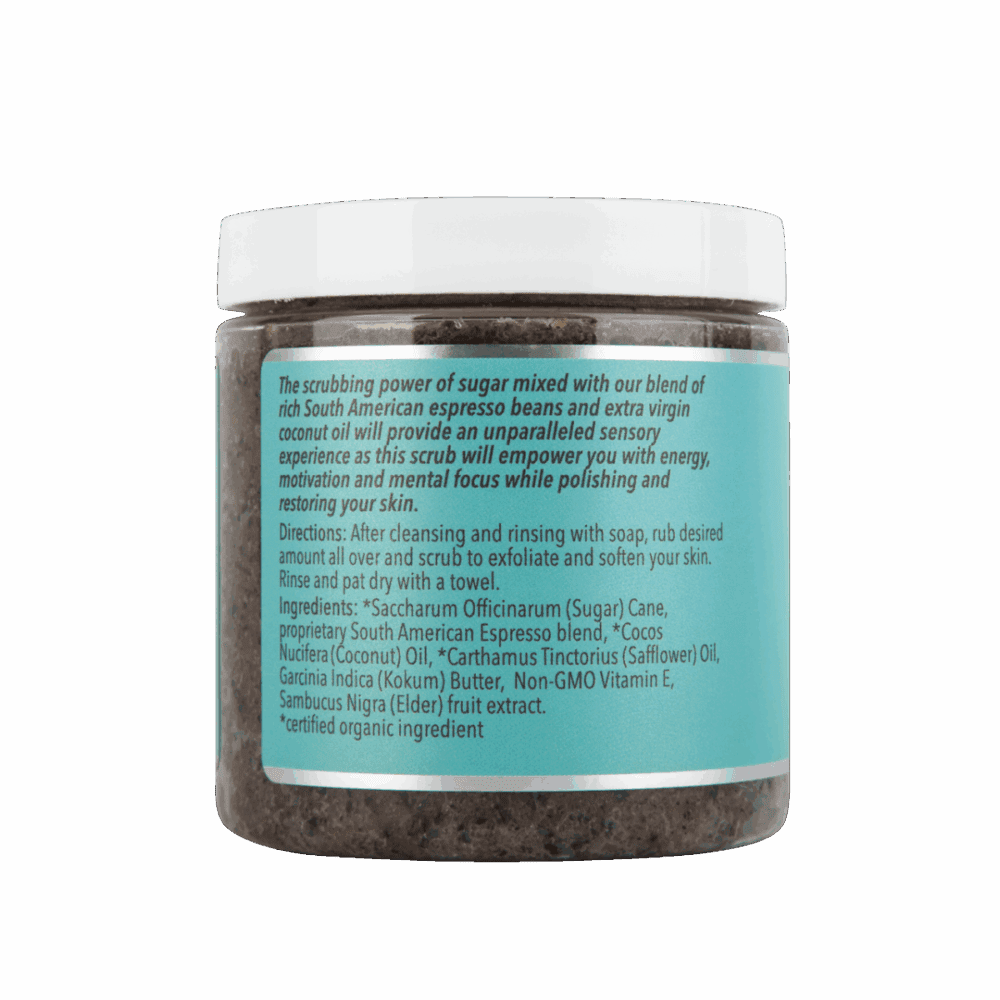 Laguna Herbals Empower Espresso And Sugar Exfoliating Body Scrub