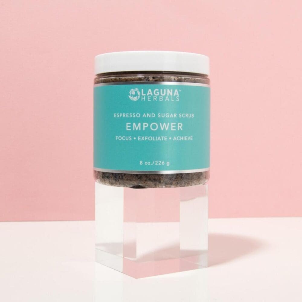Laguna Herbals Empower Espresso And Sugar Exfoliating Body Scrub 3