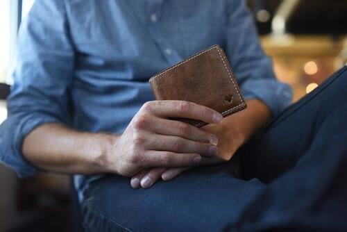Kiko - Leather X Bifold Wallet - Image 4