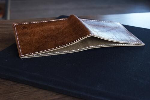 Kiko - Leather X Bifold Wallet - Image 5